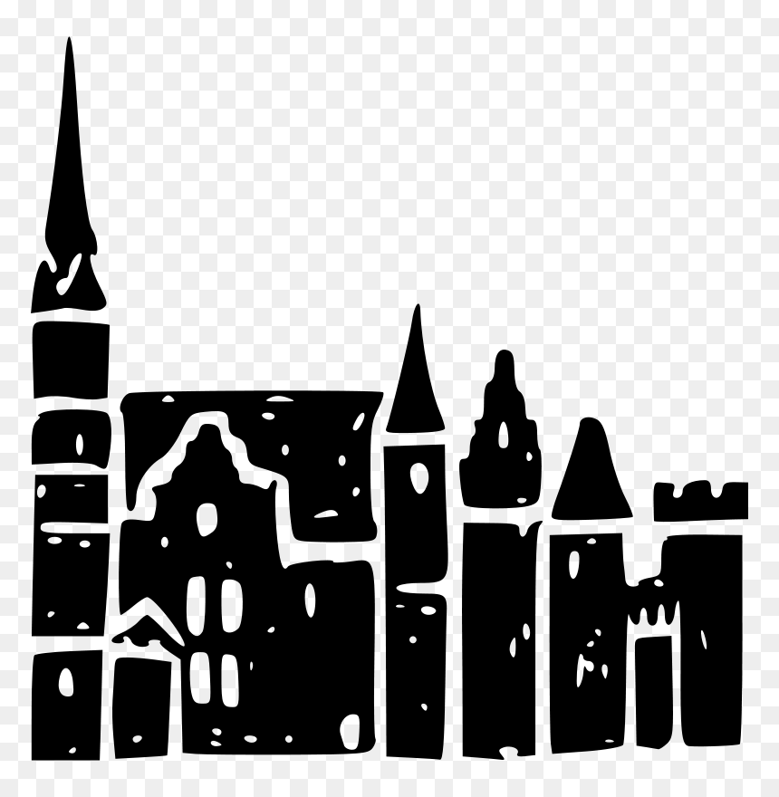 Old Town - Old Town Clipart, HD Png Download - old map png