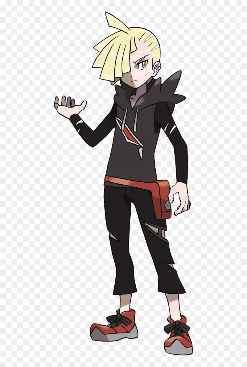 Gladion Pokemon Sun And Moon, HD Png Download - pokemon moon png