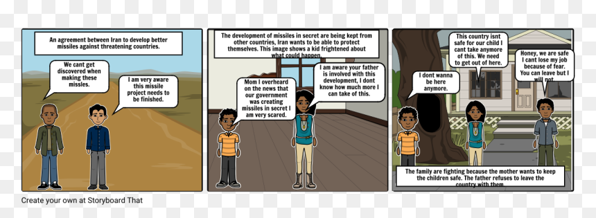 Comics, HD Png Download - scared kid png