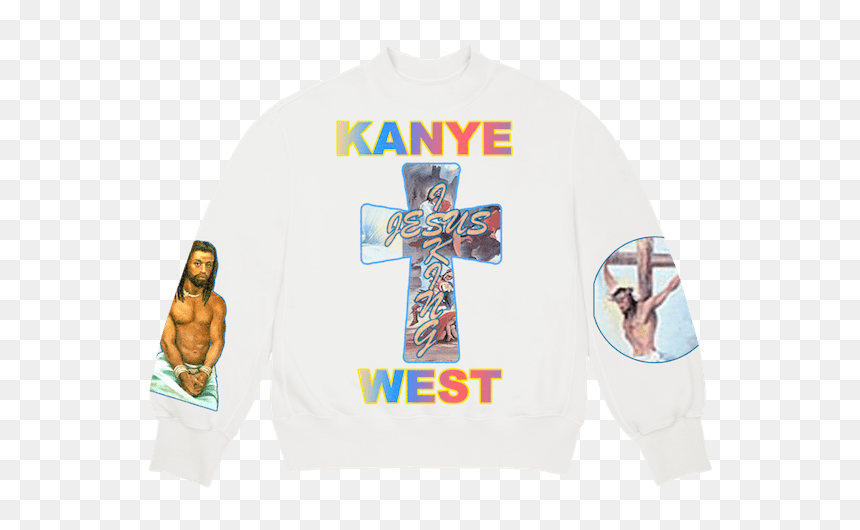 Buy Jesus Is King Merch - Kanye West Jesus Is King Merch, HD Png Download - kanye west full body png