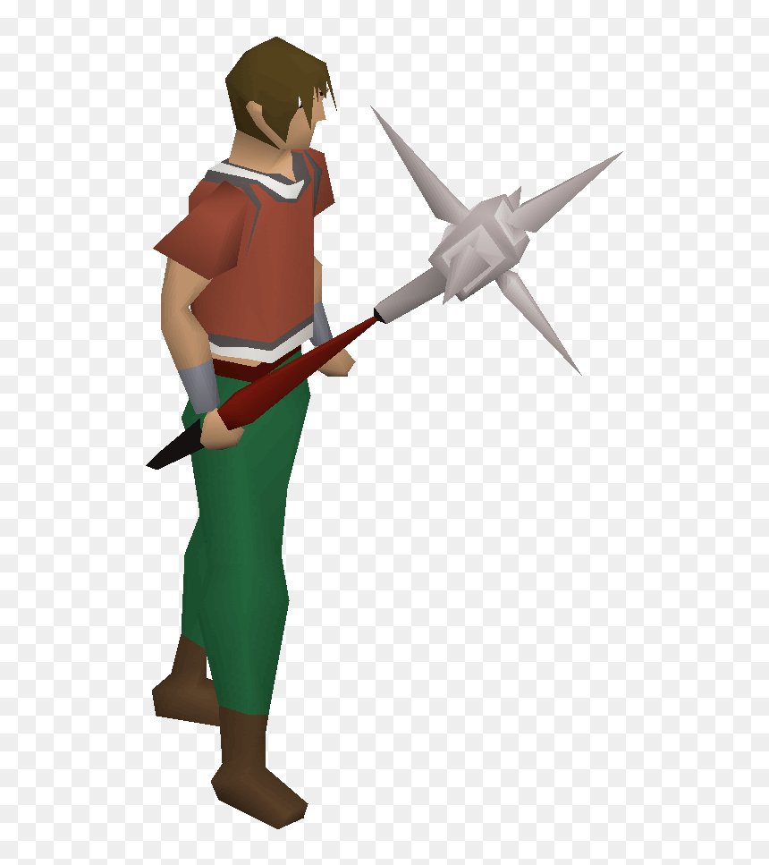 Old School Runescape Wiki - Anger Mace Osrs, HD Png Download - mace png