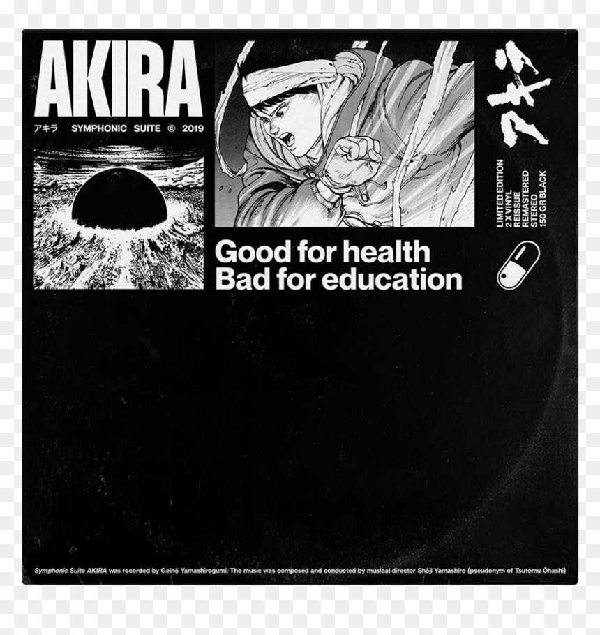 Akira Symphonic Suite Vinyl Cover, HD Png Download - akira png