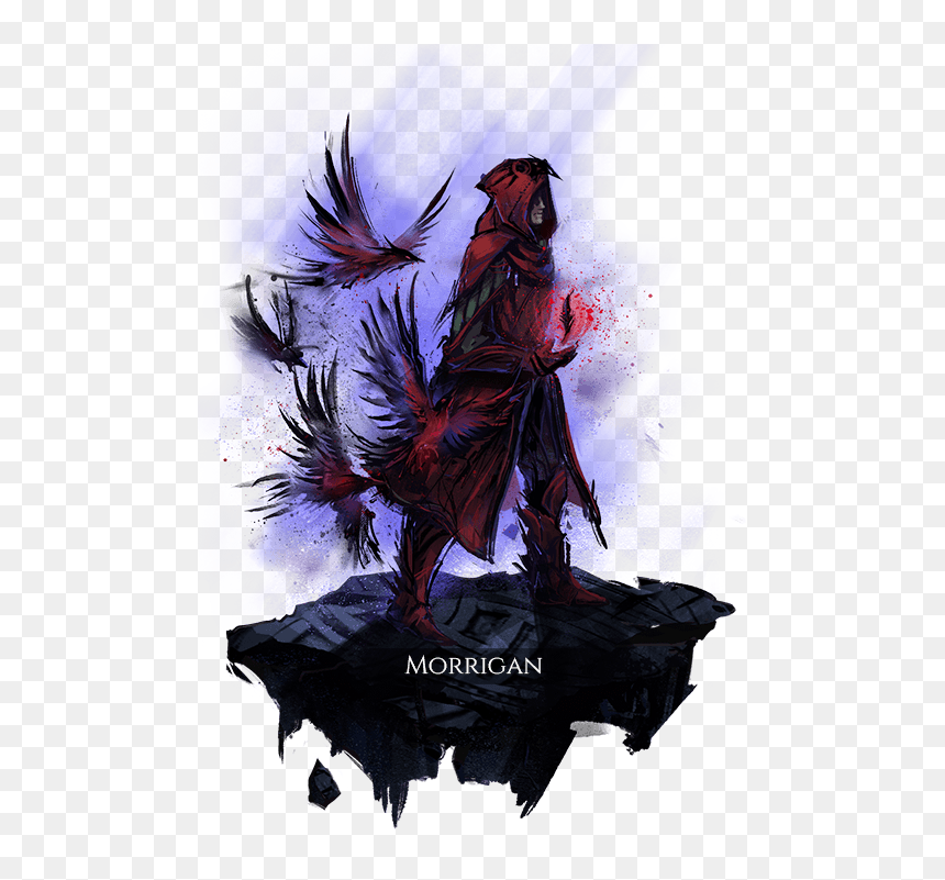 Illustration, HD Png Download - morrigan png