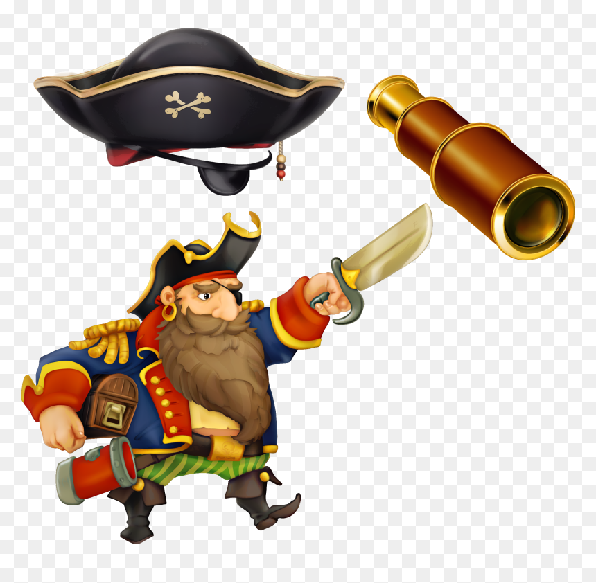 Cartoon Piracy Pirates Of The Caribbean Illustration - Pirates Of Caribbean Graphic, HD Png Download - pirates of the caribbean logo png
