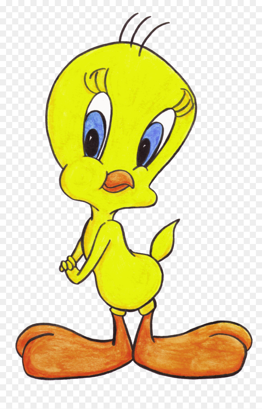 Tweety Bird Classic Cartoon Network Collab By Moonymina - Classic Cartoon Network Cartoon, HD Png Download - cartoon network png