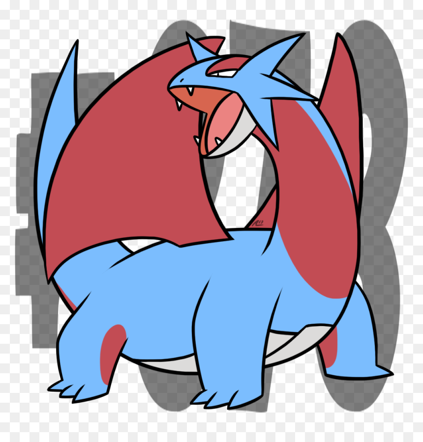Cartoon, HD Png Download - salamence png
