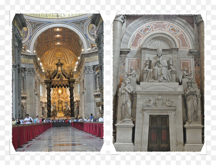 Sunset In Rome, Italy - Saint Peter's Basilica, HD Png Download - rome png