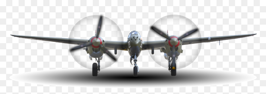 Lockheed P-38 Lightning, HD Png Download - force lightning png