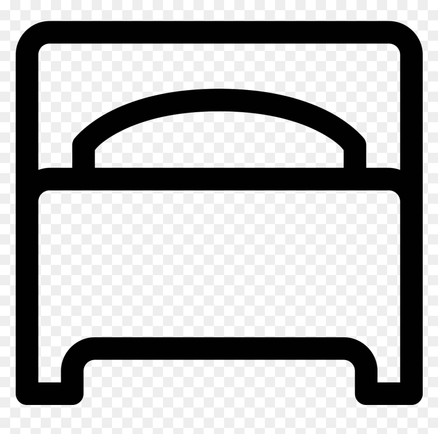 Ic Ne T L Chargement Gratuit En - Single Bed Icon Png, Transparent Png - bed icon png