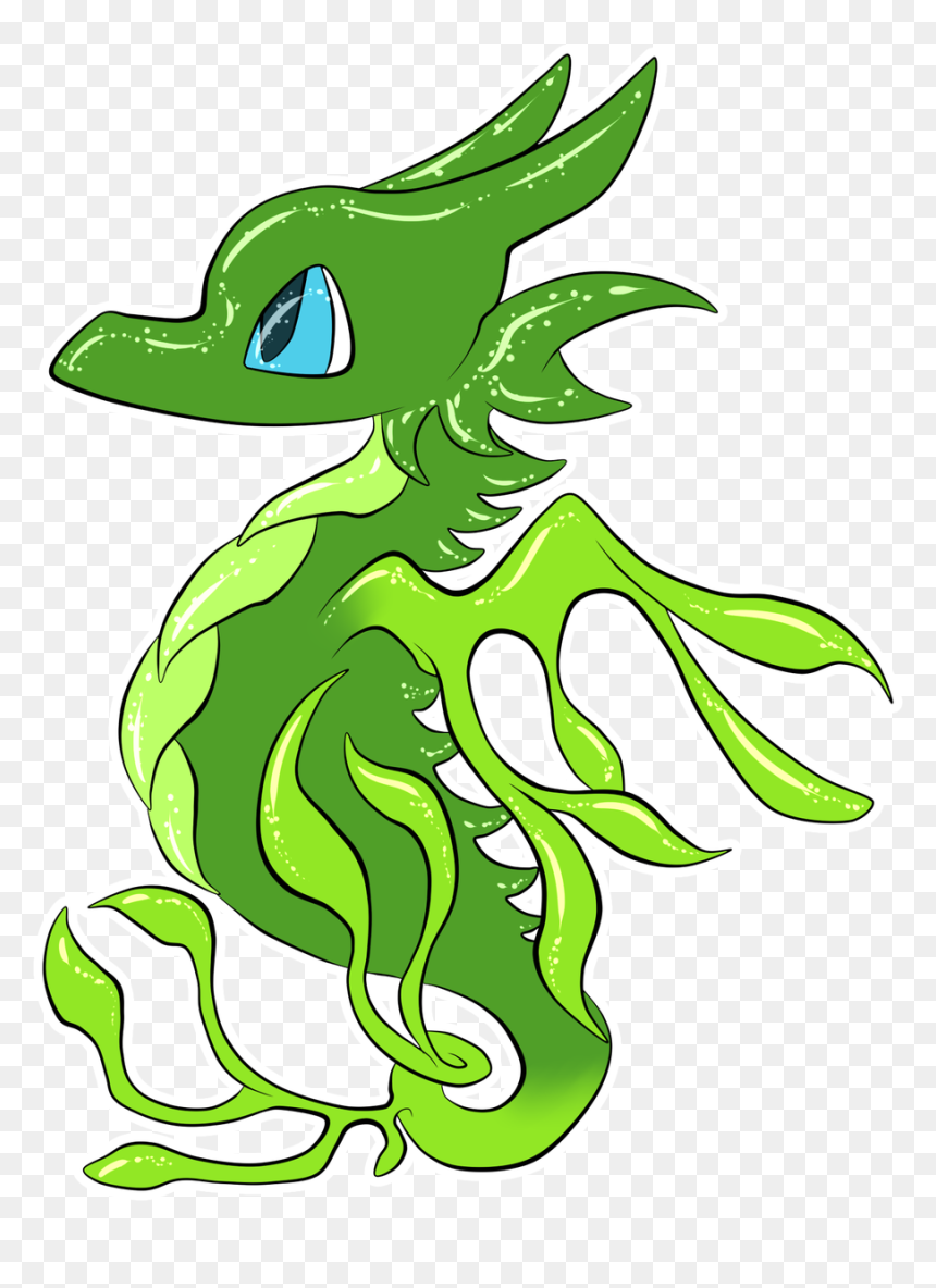 Pokémon Sardonyx On Twitter - Leafy Sea Dragon Cartoon, HD Png Download - salamence png