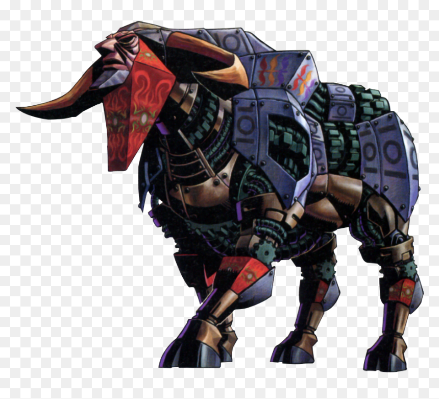 Legend Of Zelda Majora's Mask Goht, HD Png Download - majoras mask png