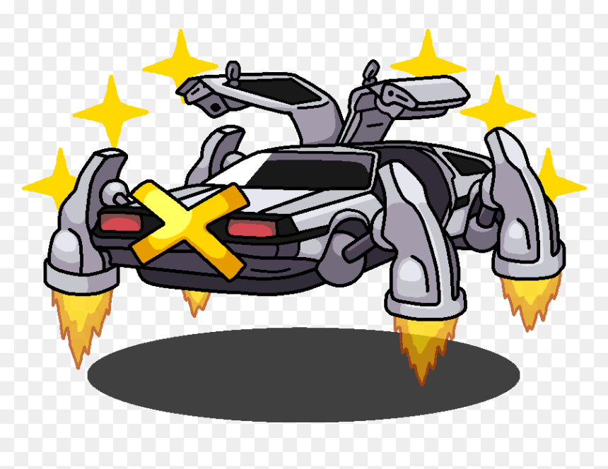 Shiny Metagross , Png Download - Back To The Future Pokemon, Transparent Png - metagross png