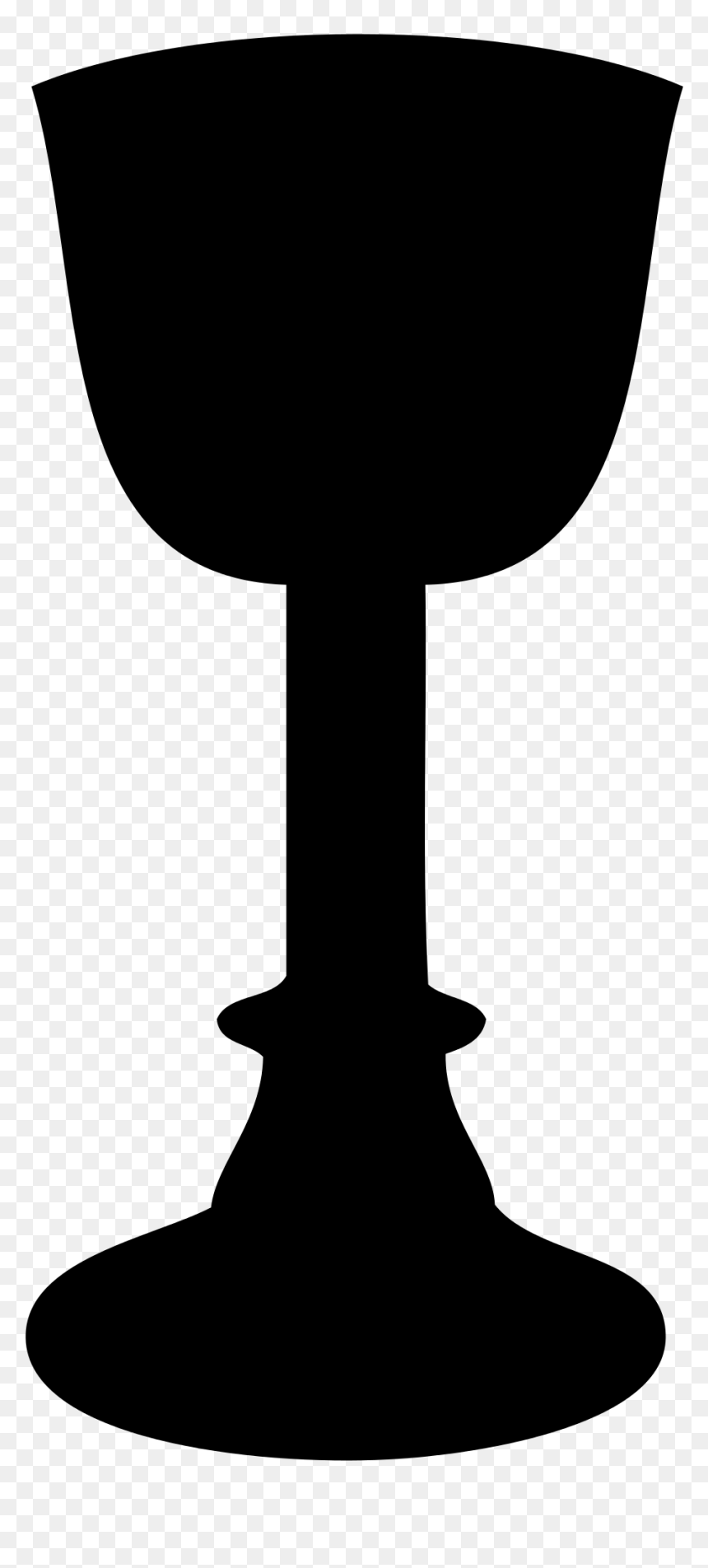 Chalice Silhouette, HD Png Download - chalice png