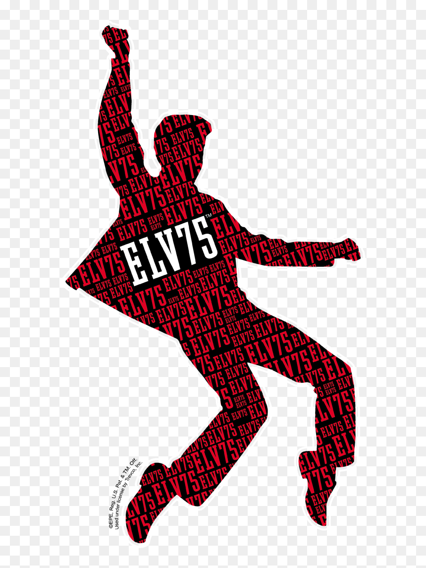 Elvis Presley Full Of 75 Men"s Regular Fit T-shirt - Illustration, HD Png Download - elvis presley png