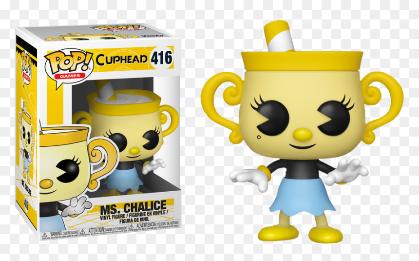 Chalice Png , Png Download - Cuphead Funko Ms Chalice, Transparent Png - chalice png