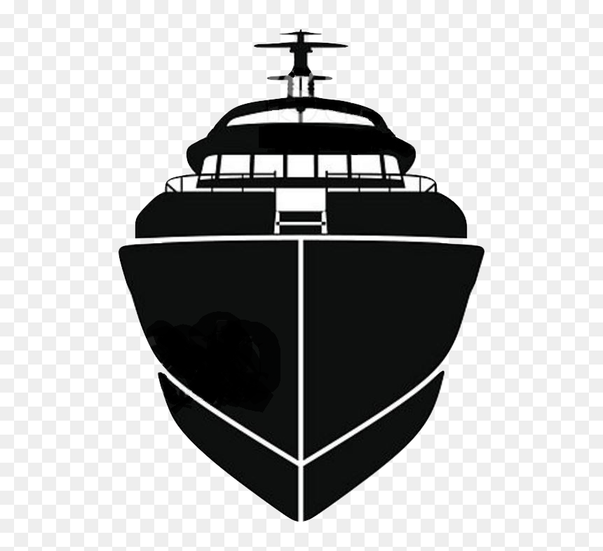 Car Shadow Clipart Png Library Download The Shadow - Ship Front View Vector, Transparent Png - shadow man png