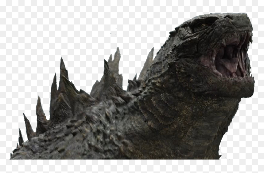 Jpg Royalty Free Stock Up Close Look By Sonichedgehog - Godzilla 2014 Close Up, HD Png Download - godzilla 2014 png