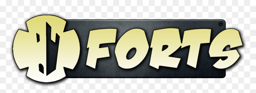 Like Angry Birds, But With Guns - Forts Logo, HD Png Download - angry gamer png