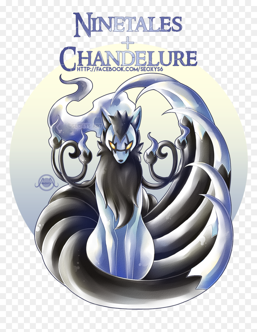 Ninetales Chandelure, HD Png Download - chandelure png