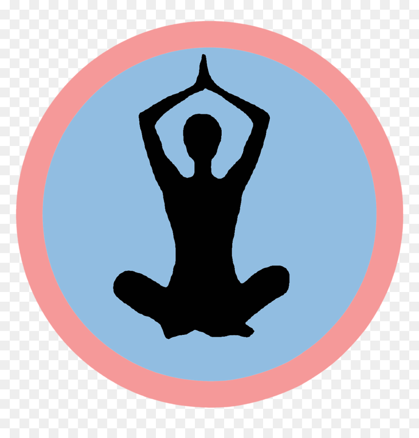 Yoga Poses Wall Stickers, HD Png Download - yoga icon png