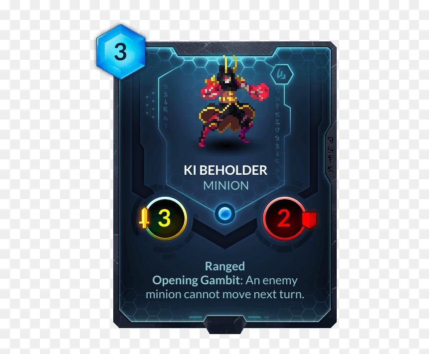 Ki Beholder - Duelyst Card, HD Png Download - beholder png