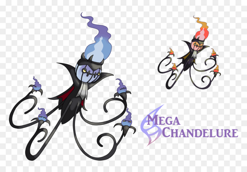 Pokemon Chandelure Mega Evolution , Png Download - Pokemon Chandelure Mega Evolution, Transparent Png - chandelure png