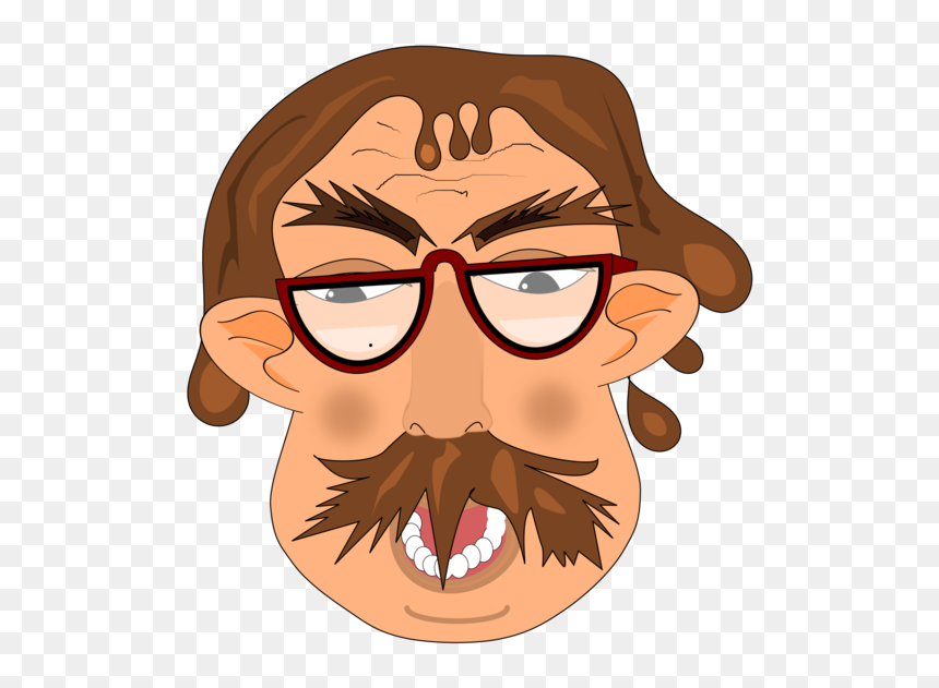 Emotion,hairstyle,art - Clip Art, HD Png Download - ned flanders png