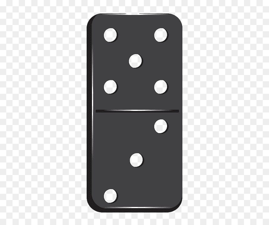 Black Dominoes Game Transparent - Black Dominos, HD Png Download - dominoes png