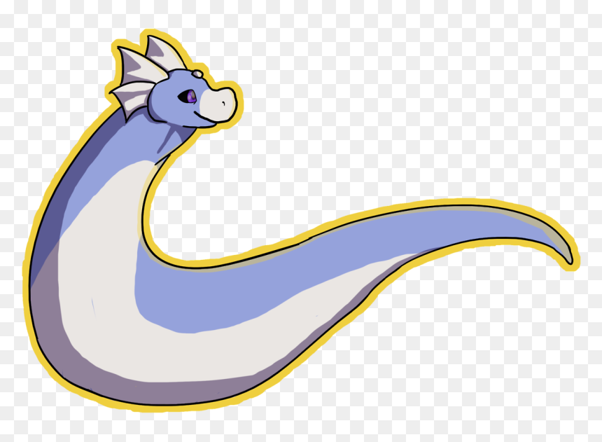 Violet The Dratini She"s Part Of The Betsumon Group - Cartoon, HD Png Download - dratini png