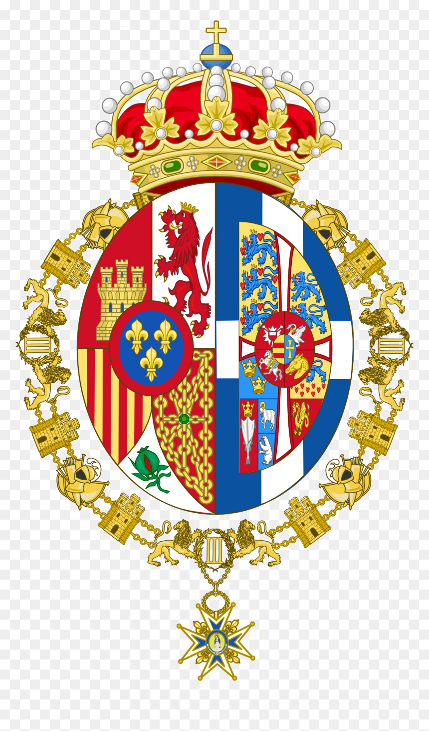 Queen Sofia Of Spain Coat Of Arms, HD Png Download - corona de reina png