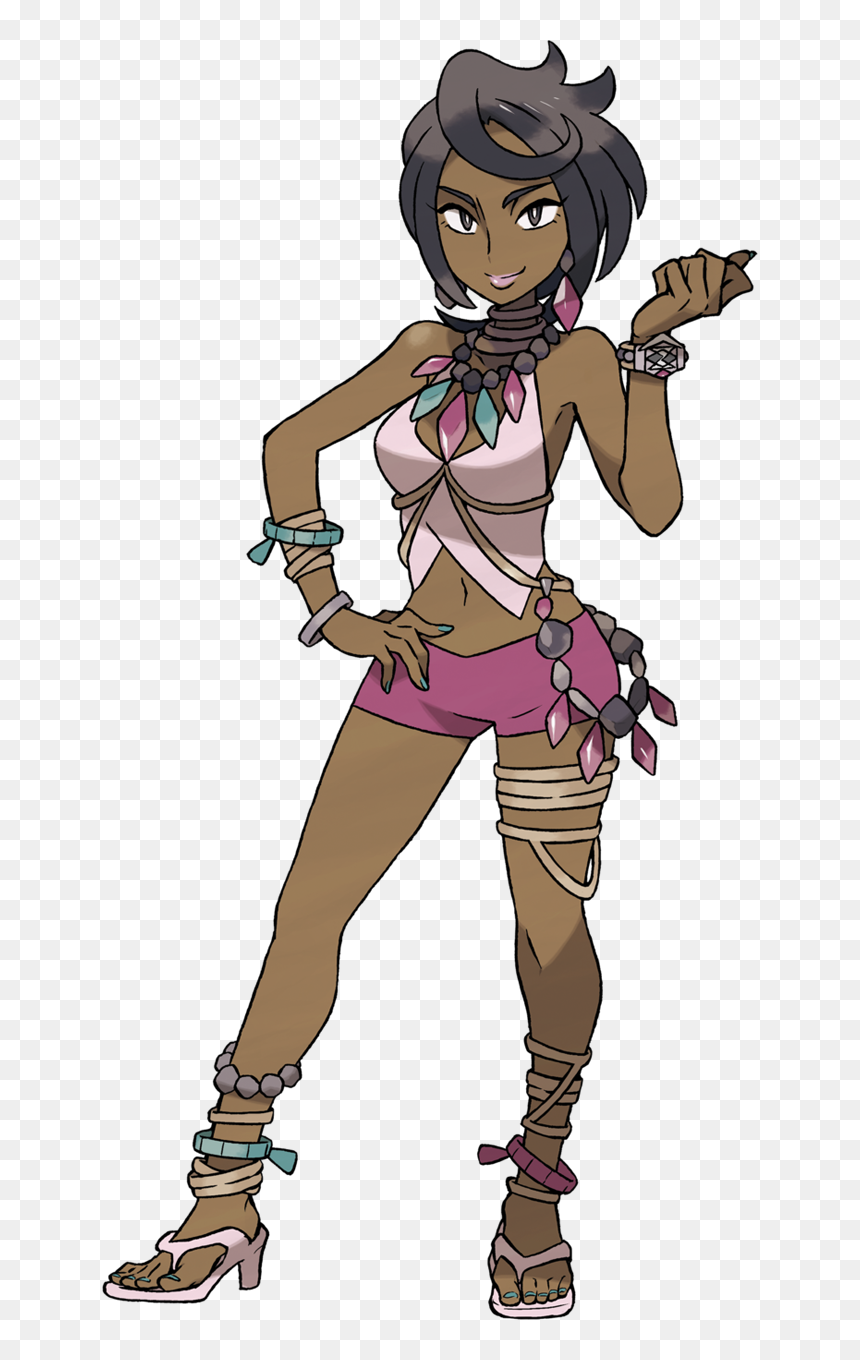 Sun Moon Olivia, HD Png Download - brock pokemon png