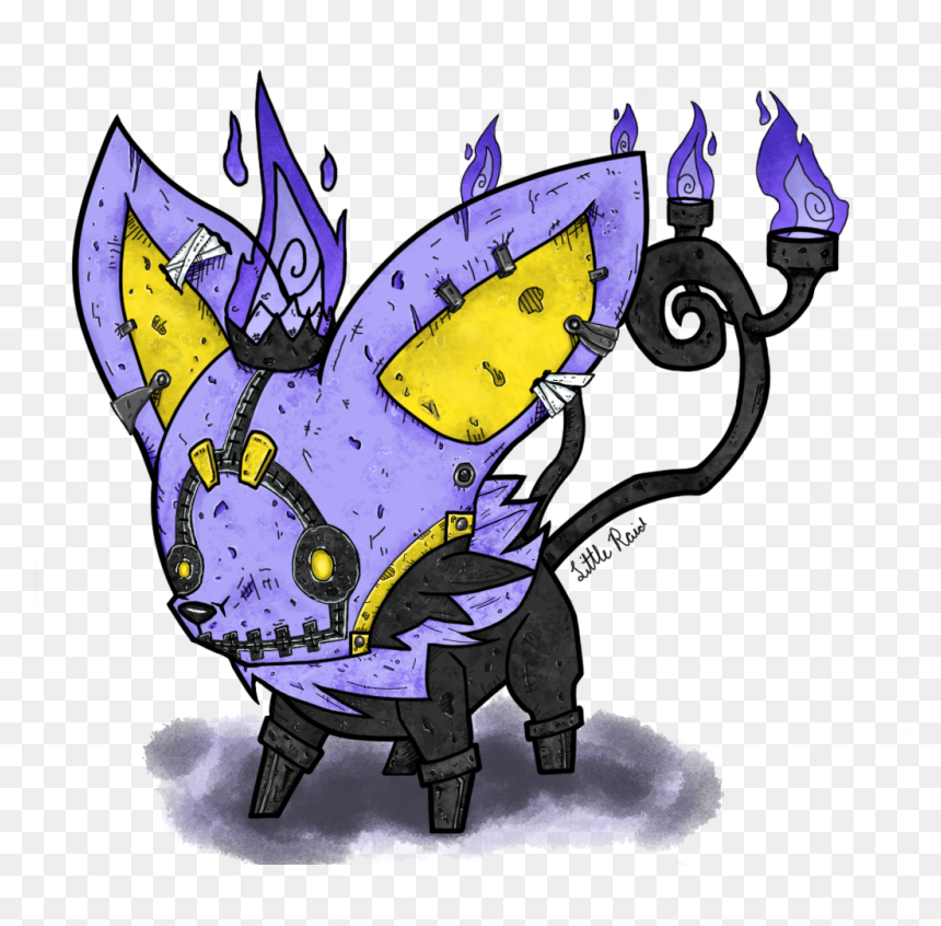 Cartoon, HD Png Download - chandelure png
