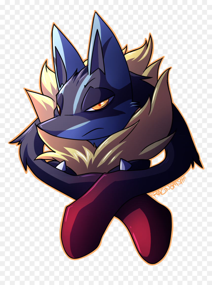 Lucario And Riolu Temple - Lucario, HD Png Download - riolu png