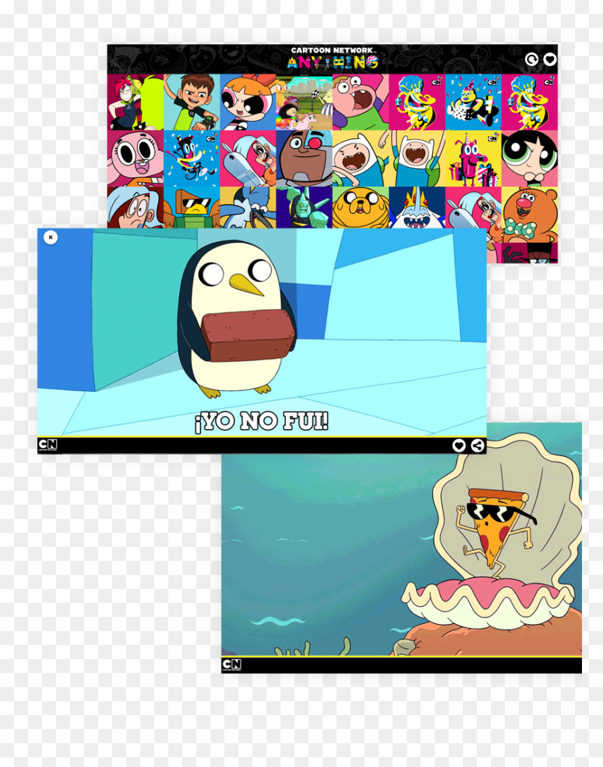 Cartoon Network Anything Web, HD Png Download - cartoon network png