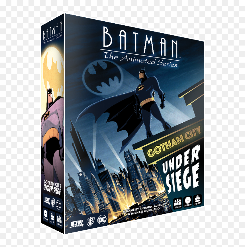 Batman Animated Series Gotham Under Siege Game, HD Png Download - gotham city png