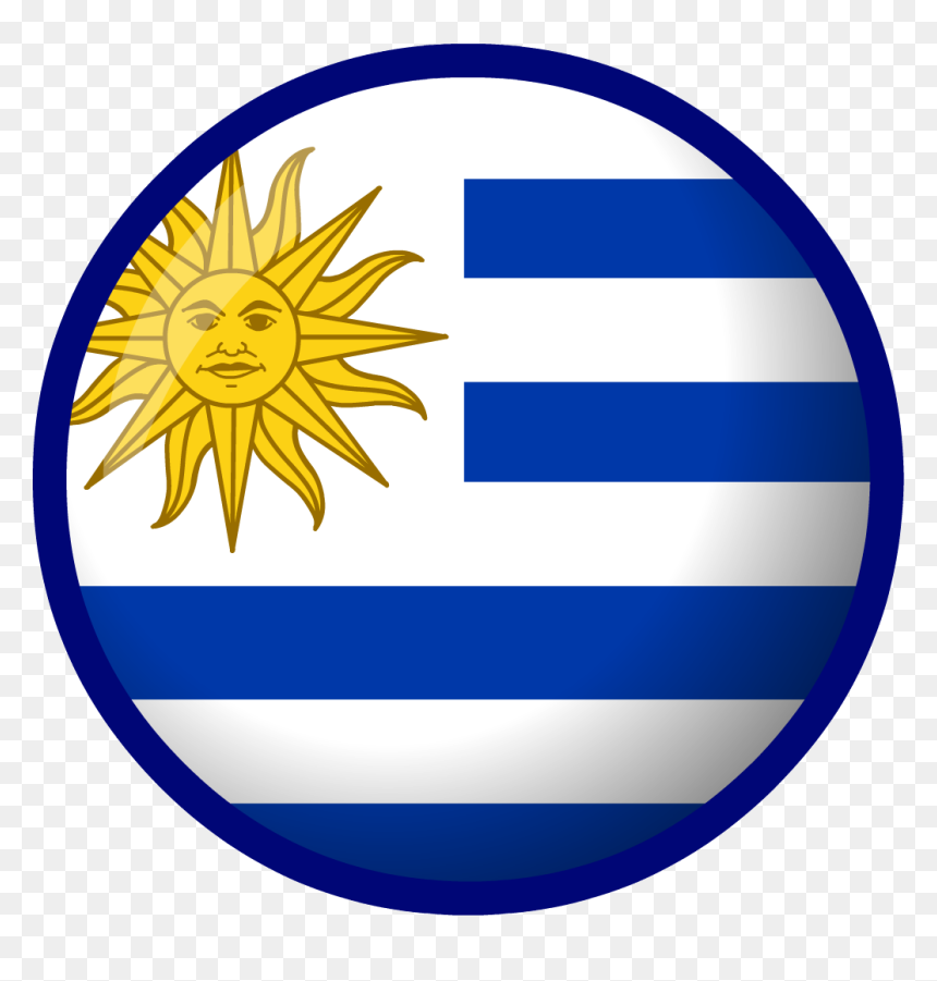 Sun Of May Magnet , Png Download - Uruguay Png, Transparent Png - uruguay flag png