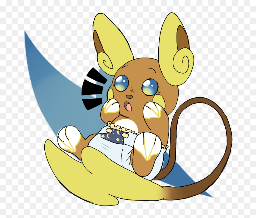 Big Buddy - Cartoon, HD Png Download - alolan raichu png
