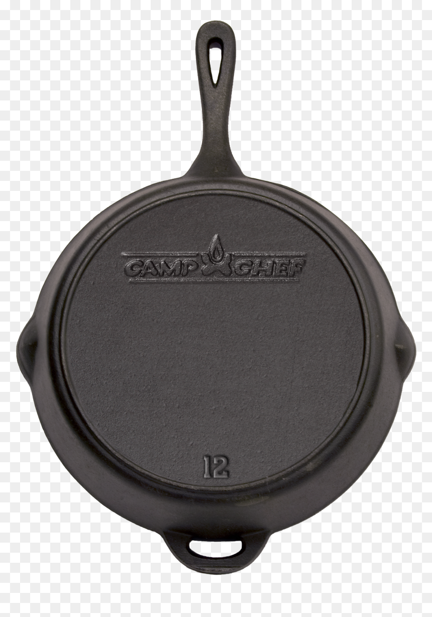 12 Inch Seasoned Cast Iron Skillet, Iron Skillet, Cast - Pendant, HD Png Download - skillet png