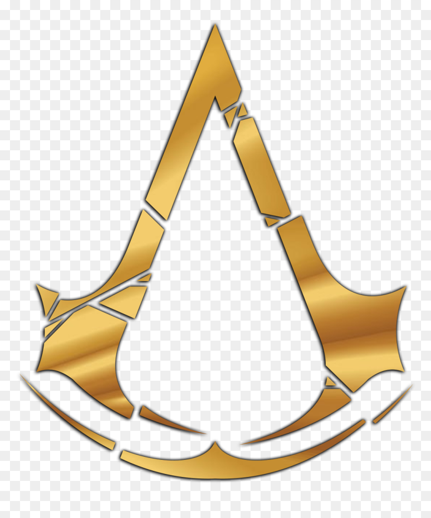 Golden, Png, And Ubisoft Image - Assassin Creed Logo Pgn, Transparent Png - ubisoft png