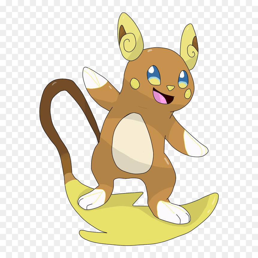 Cartoon, HD Png Download - alolan raichu png