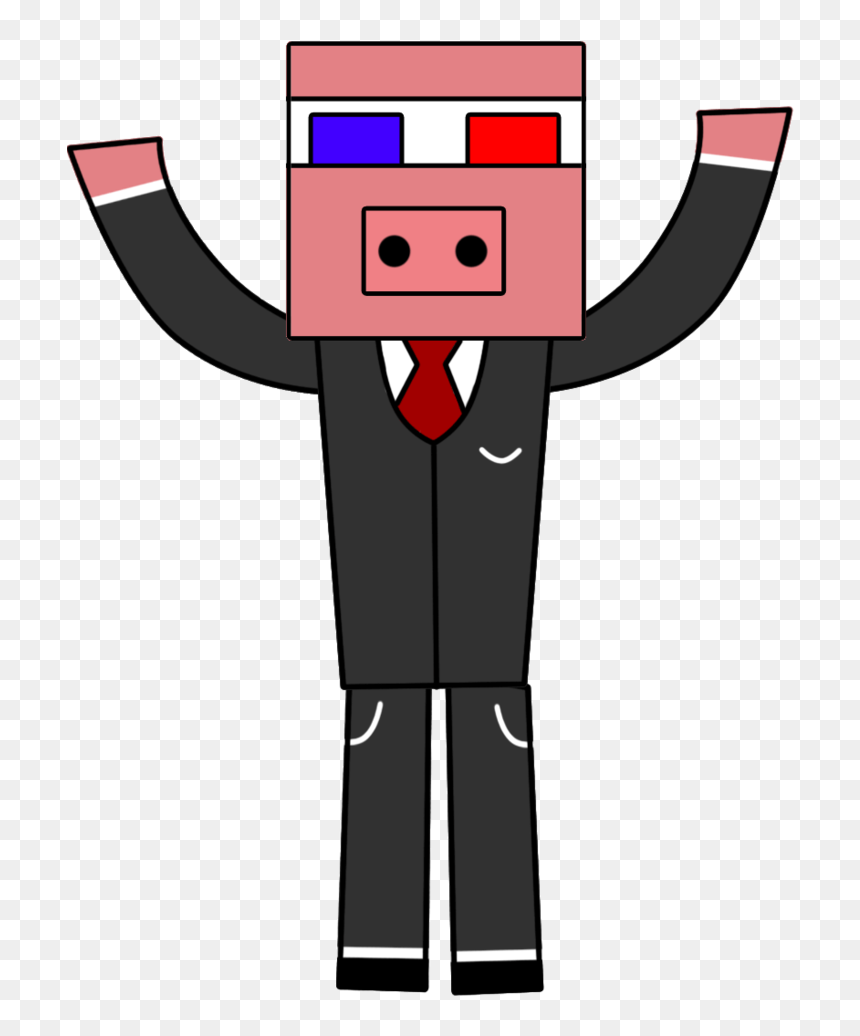 Minecraft Cool Skin Drawing, HD Png Download - fouseytube png