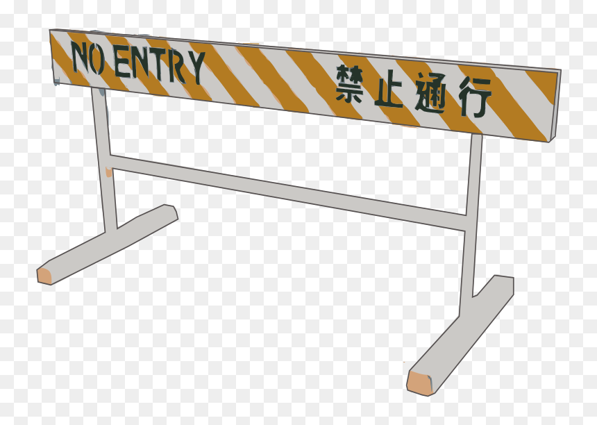 Chinese Barricade, HD Png Download - barricade png
