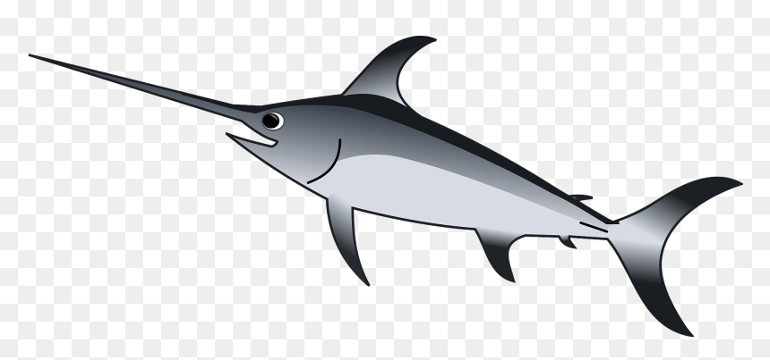 Swordfish Clipart, HD Png Download - swordfish png