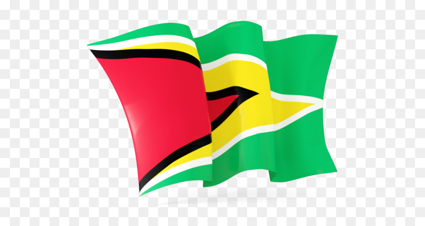 Download Flag Icon Of Guyana At Png Format - Waving Guyana Flag Png, Transparent Png - guyana flag png