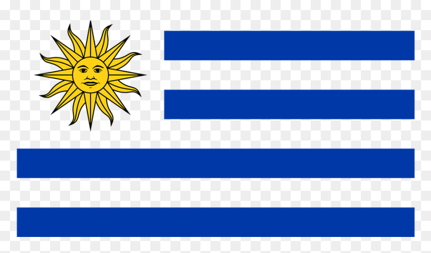 Uruguay Clipart, HD Png Download - uruguay flag png