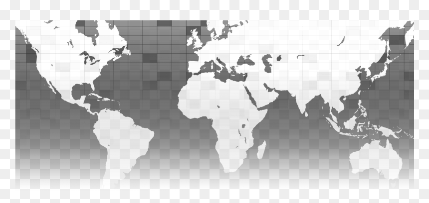 World Map Black And White - Boehringer Ingelheim Worldwide Sites, HD Png Download - blank world map png