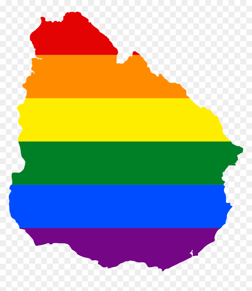 Uruguay Lgbt, HD Png Download - uruguay flag png