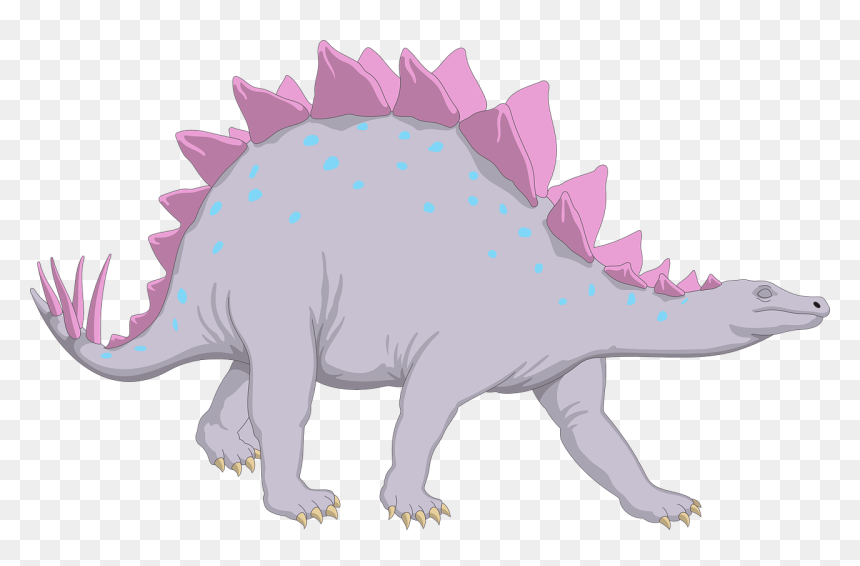 Png Kids Dinosaur Clipart, Transparent Png - stegosaurus png