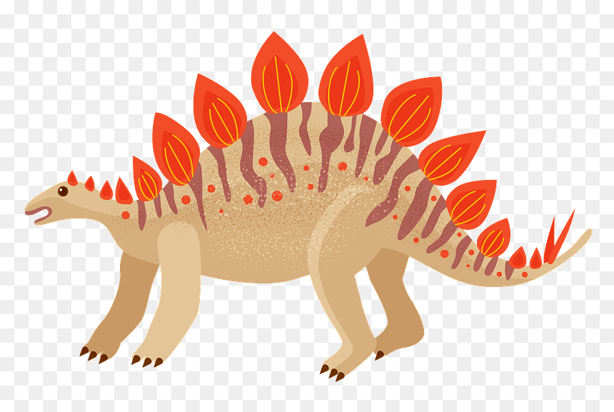 Stegosaurus Clipart, HD Png Download - stegosaurus png