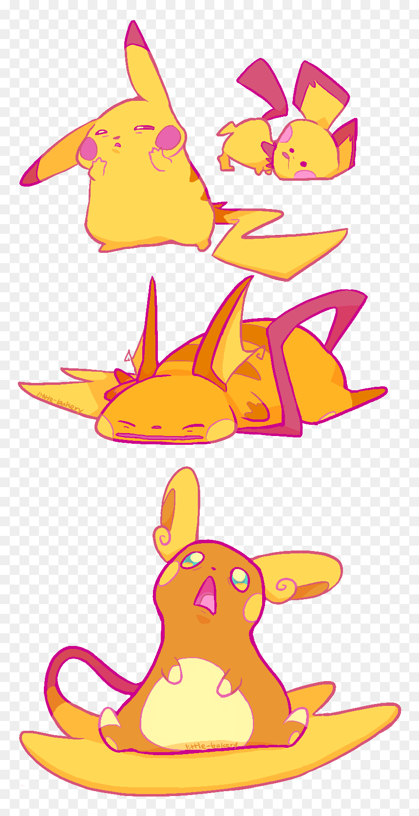 Cartoon, HD Png Download - alolan raichu png